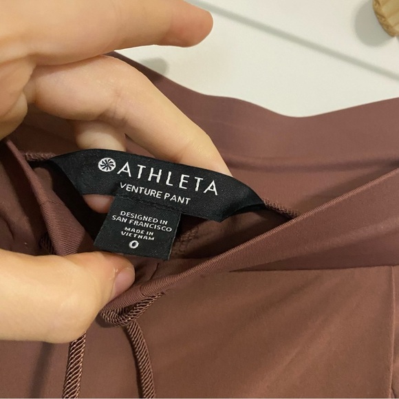 Athleta Venture Pant in Mauve size 0 - Picture 8 of 11